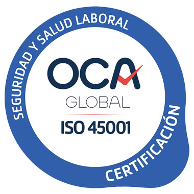 Logo Gestión de la Seguridad y Salud de los Trabajadores ISO 45001
